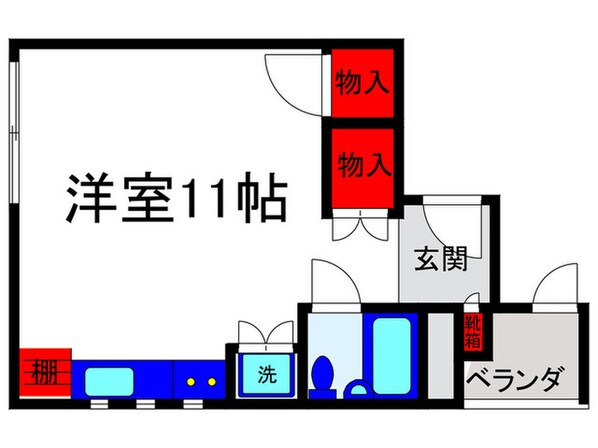 ハ－ツアベニュ－の物件間取画像